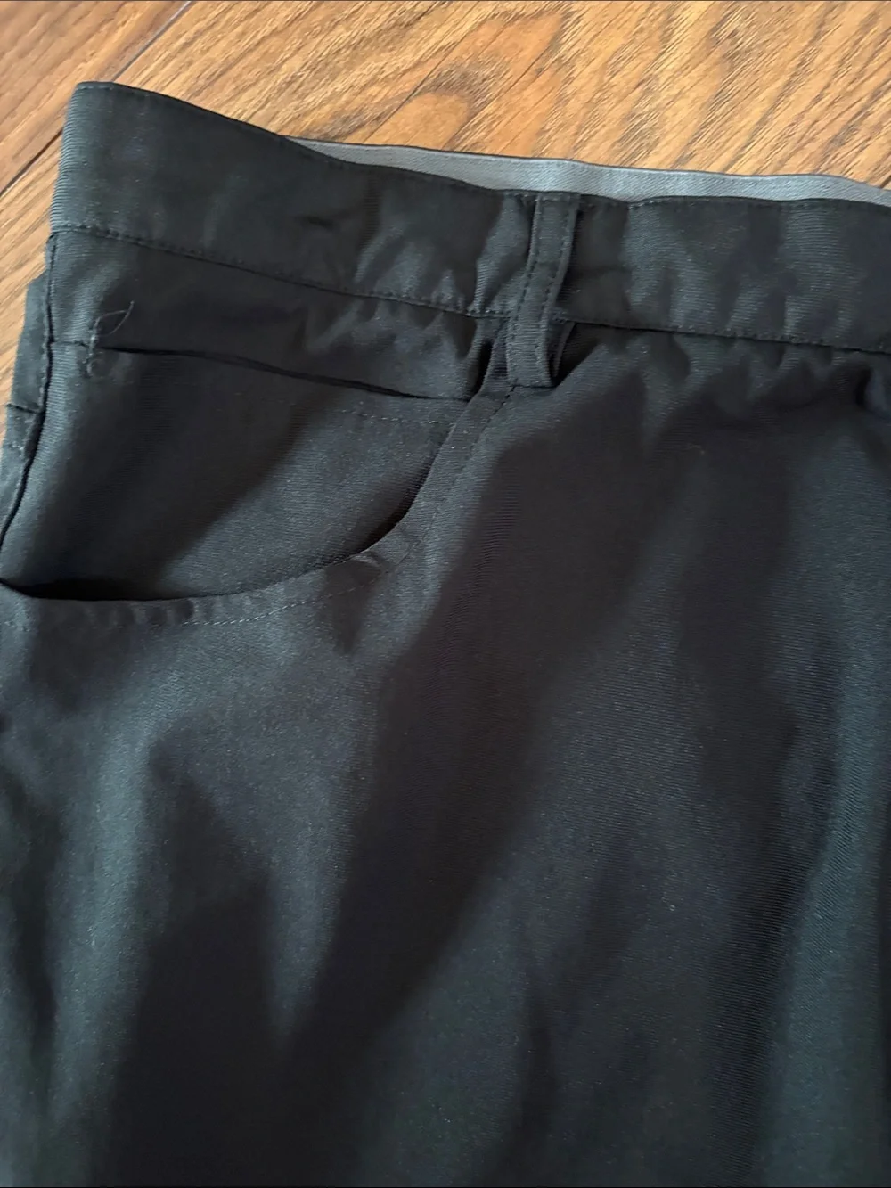 Chaps Black Tailored Dress Pants